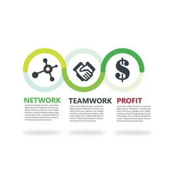 Creative Infograhic Design Template Stock Illustration