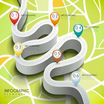 Creative infographic design Stock Illustration