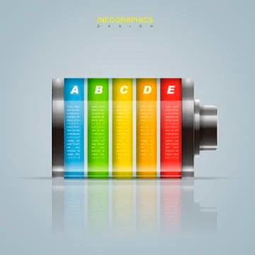 Creative infographic design Stock Illustration