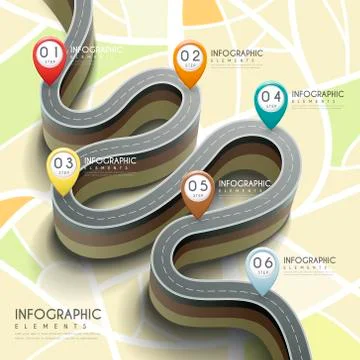 Creative infographic design Stock Illustration