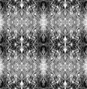 Creative ink black and white texture design Illustrazione stock