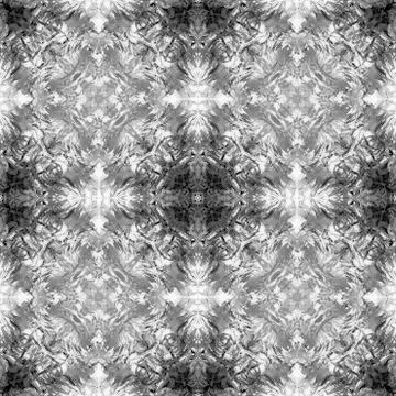 Creative ink black and white texture design Stock Illustration
