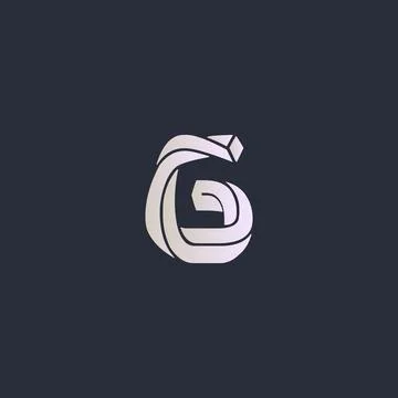 Creative Innovative Initial G logo. G Letter Minimal luxury Monogram. Profess Stock Illustration