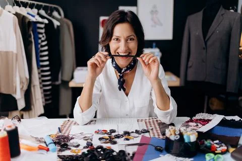 Creative inspired designer at studio Stock Photos