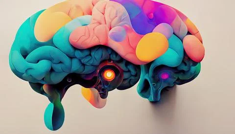 Creative Intelligence technology Stock Illustration