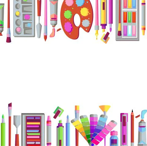 Creative items Stock Illustration
