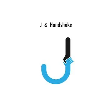 Creative J- letter icon abstract logo design vector template.Business offer,p Stock Illustration