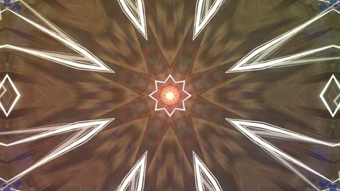 Creative kaleidoscope background Stock Footage 72002745