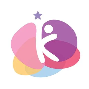 Creative kids mindfull Stock Illustration