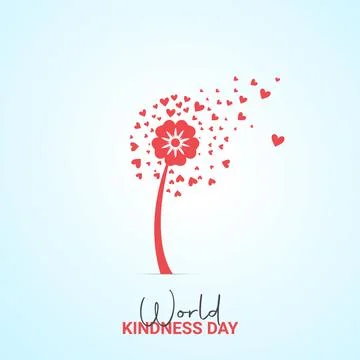 Creative kindness Day ads design. World kindness Day, Celebrated November 1.. Stock Illustration