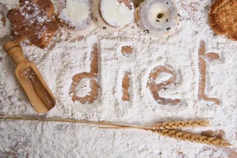 Creative kitchen background Stock Photos