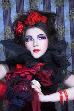 Creative lady. Stock Photos