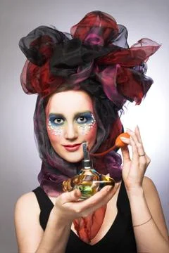 Creative lady Stock Photos