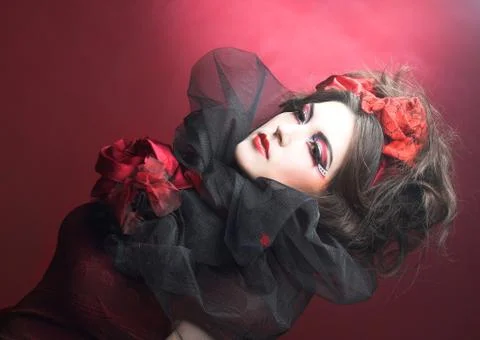 Creative lady. Stock Photos