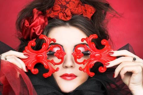 Creative lady. Stock Photos