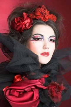 Creative lady. Stock Photos