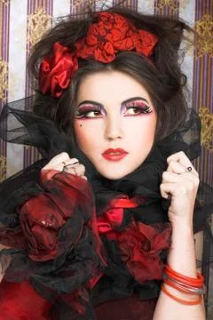 Creative lady. Stock Photos