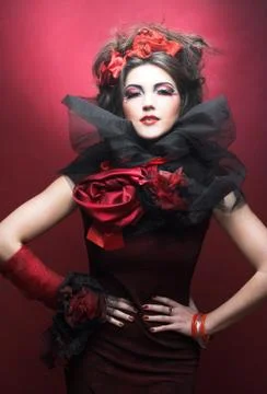 Creative lady. Stock Photos