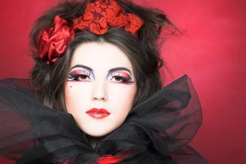 Creative lady. Stock Photos