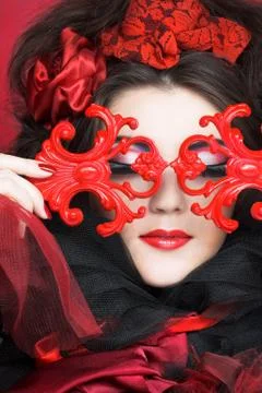 Creative lady. Stock Photos