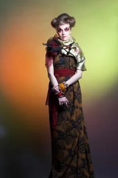 Creative lady. Stock Photos