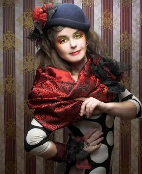 Creative lady. Stock Photos