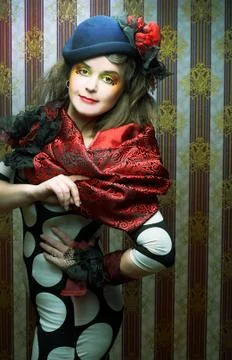 Creative lady. Stock Photos