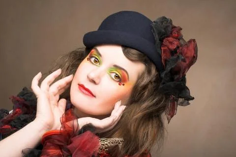 Creative lady. Stock Photos