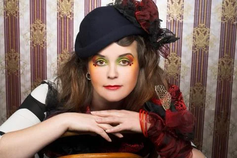 Creative lady. Stock Photos