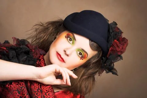 Creative lady. Stock Photos