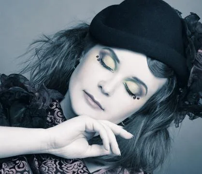 Creative lady. Stock Photos