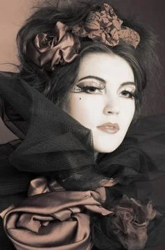 Creative lady. Stock Photos