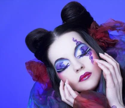 Creative lady Stock Photos