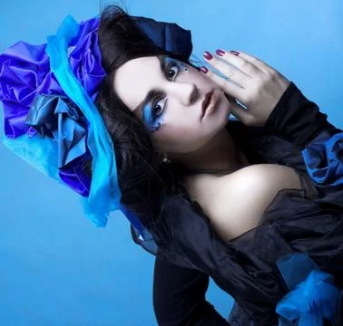 Creative lady. Stock Photos