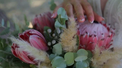 Creative layout made with flowers and white frame. Spring minimal concept Видео 127573671