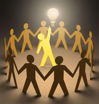 Creative Leader Stock Illustration