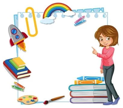 Creative Learning and Imagination Concept Stockillustratie