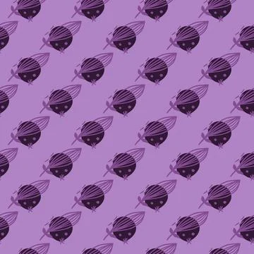 Creative leaves seamless pattern. Contemporary floral leaf wallpaper. Stock Illustration