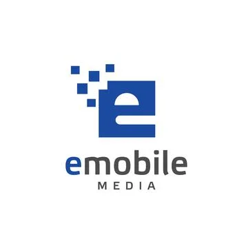 Creative letter E logo, Stock Illustration