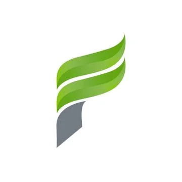 Creative letter F square logo template vector illustration, Logo for corporat Stock Illustration