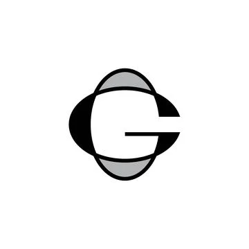 Creative letter G logo Stock Illustration