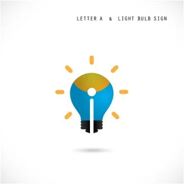 Creative letter A icon abstract  logo design vector template with creative li Illustrazione stock