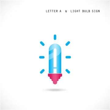 Creative letter A icon abstract  logo design vector template with creative li 스톡 일러스트