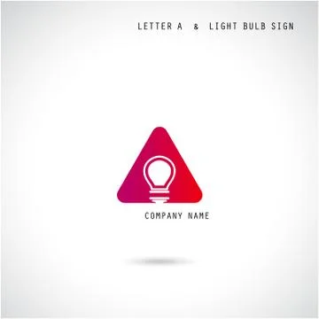 Creative letter A icon abstract  logo design vector template with creative li Stock Illustration