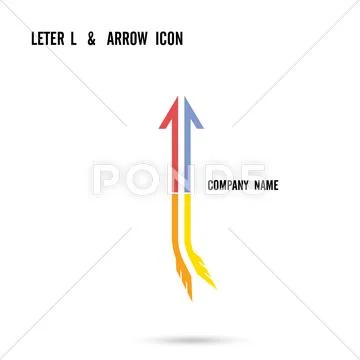 L Logo Design for business and company identity. Creative L letter