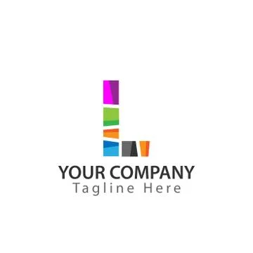 Creative Letter L logo Design. Stock Illustration