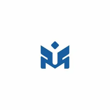 Creative letter logo Stock Illustration