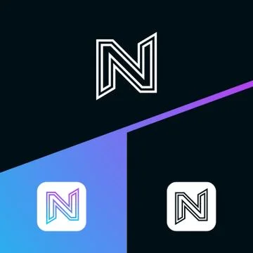 Creative Letter N Logo design vector template	 Stock Illustration