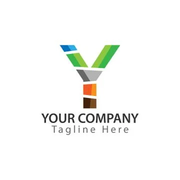 Creative Letter Y logo Design. Stock Illustration