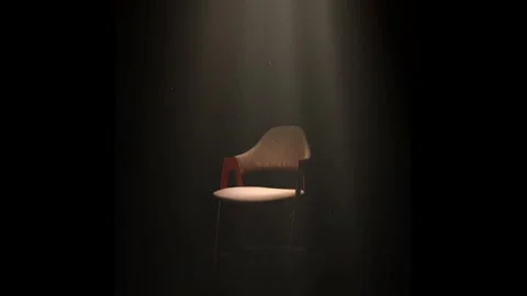 Creative light and shadow thinking, artistic conception, and empty shots Stock Footage 274475649